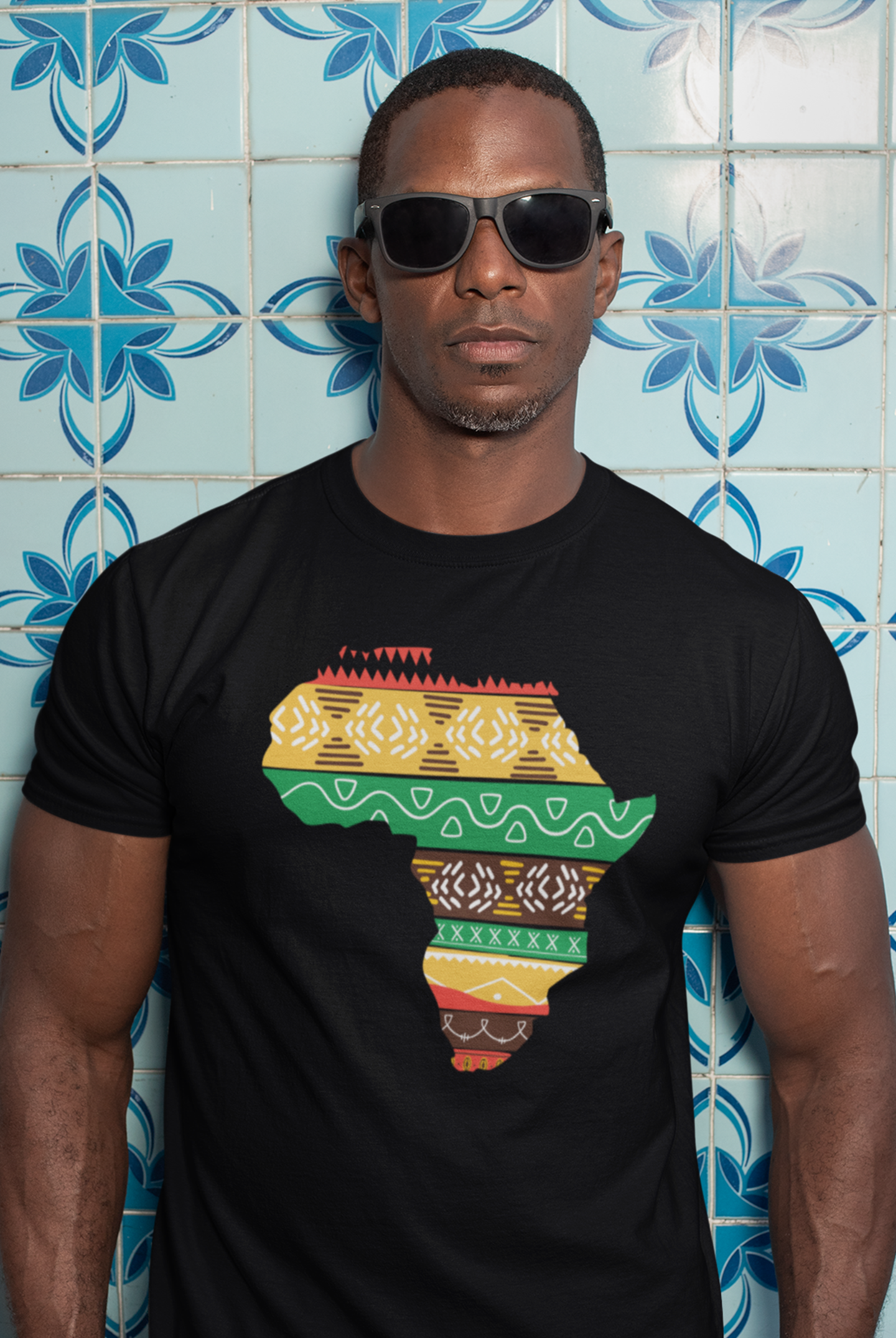 Men's Africa Map Tee