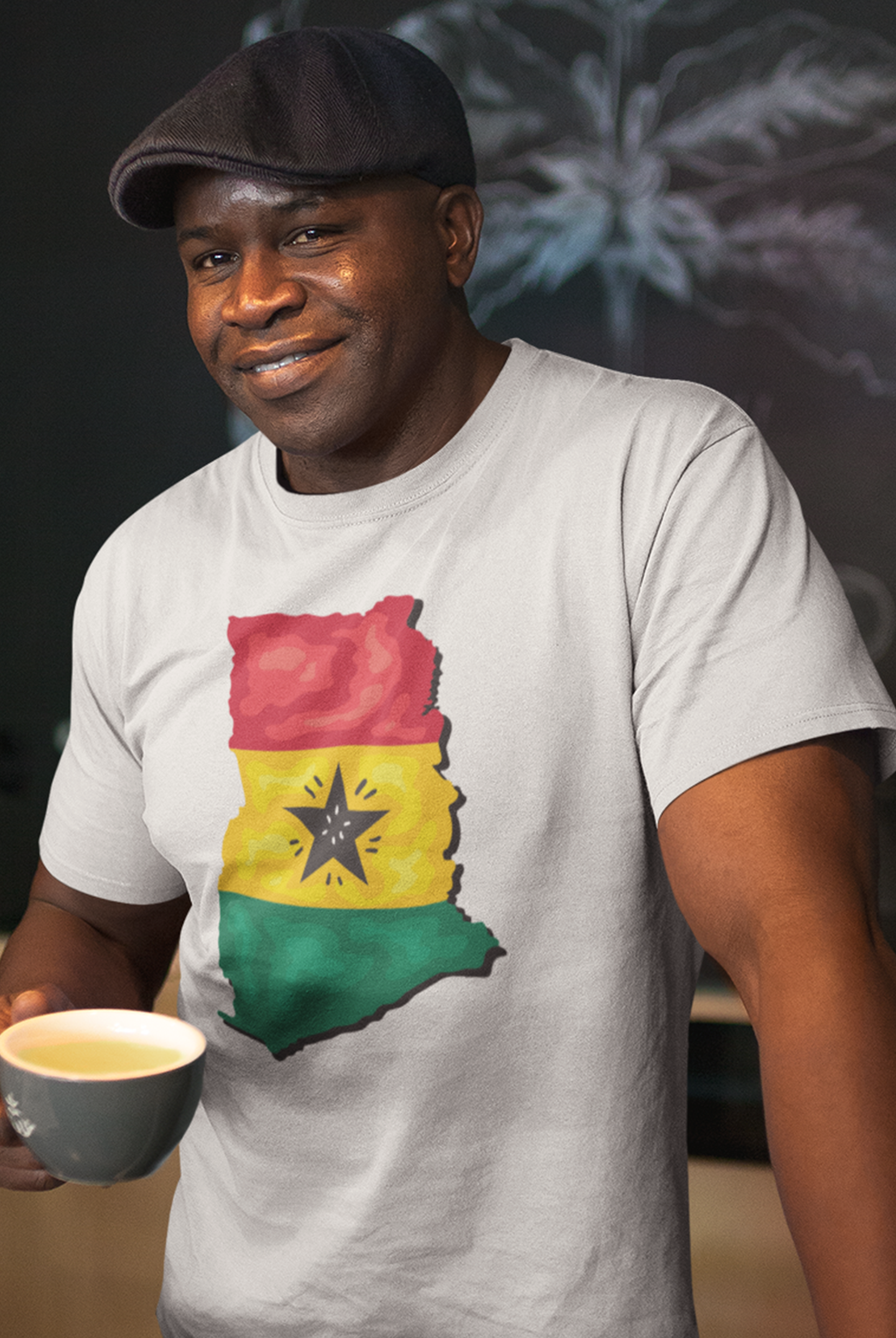 Men's Ghana Flag Tee