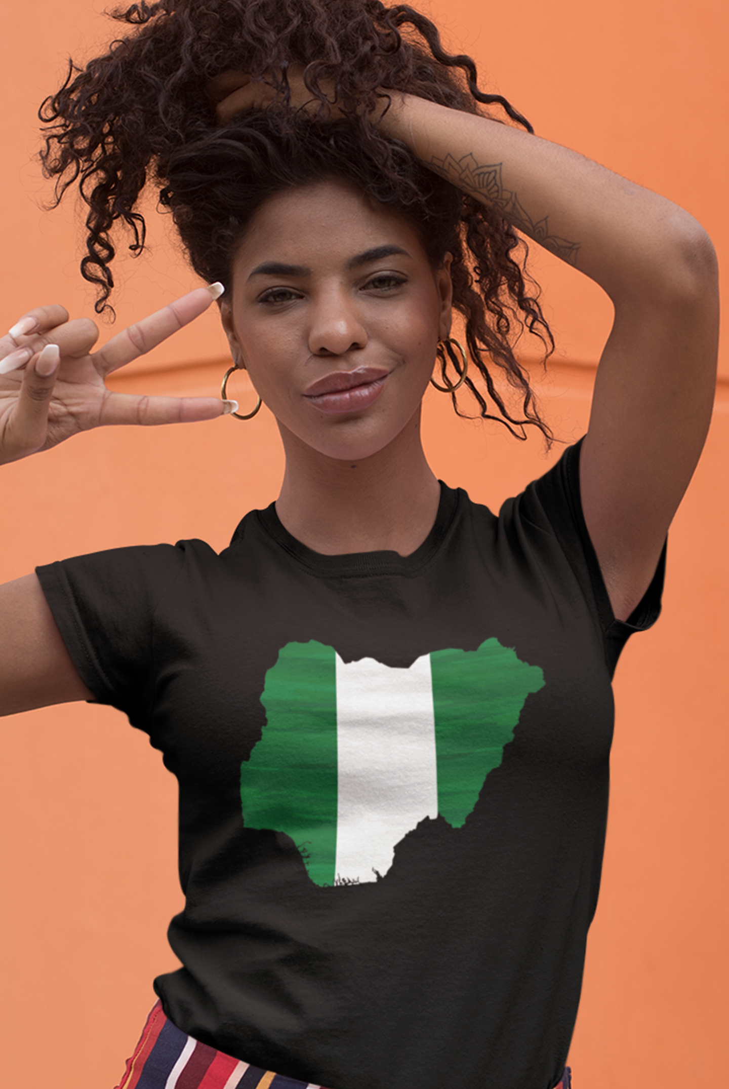Women's Naija Map Tee
