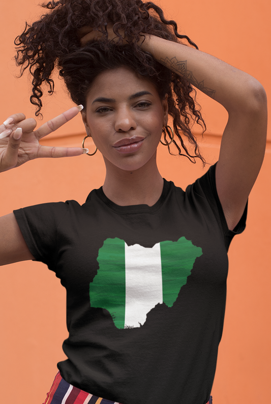 Women's Naija Map Tee