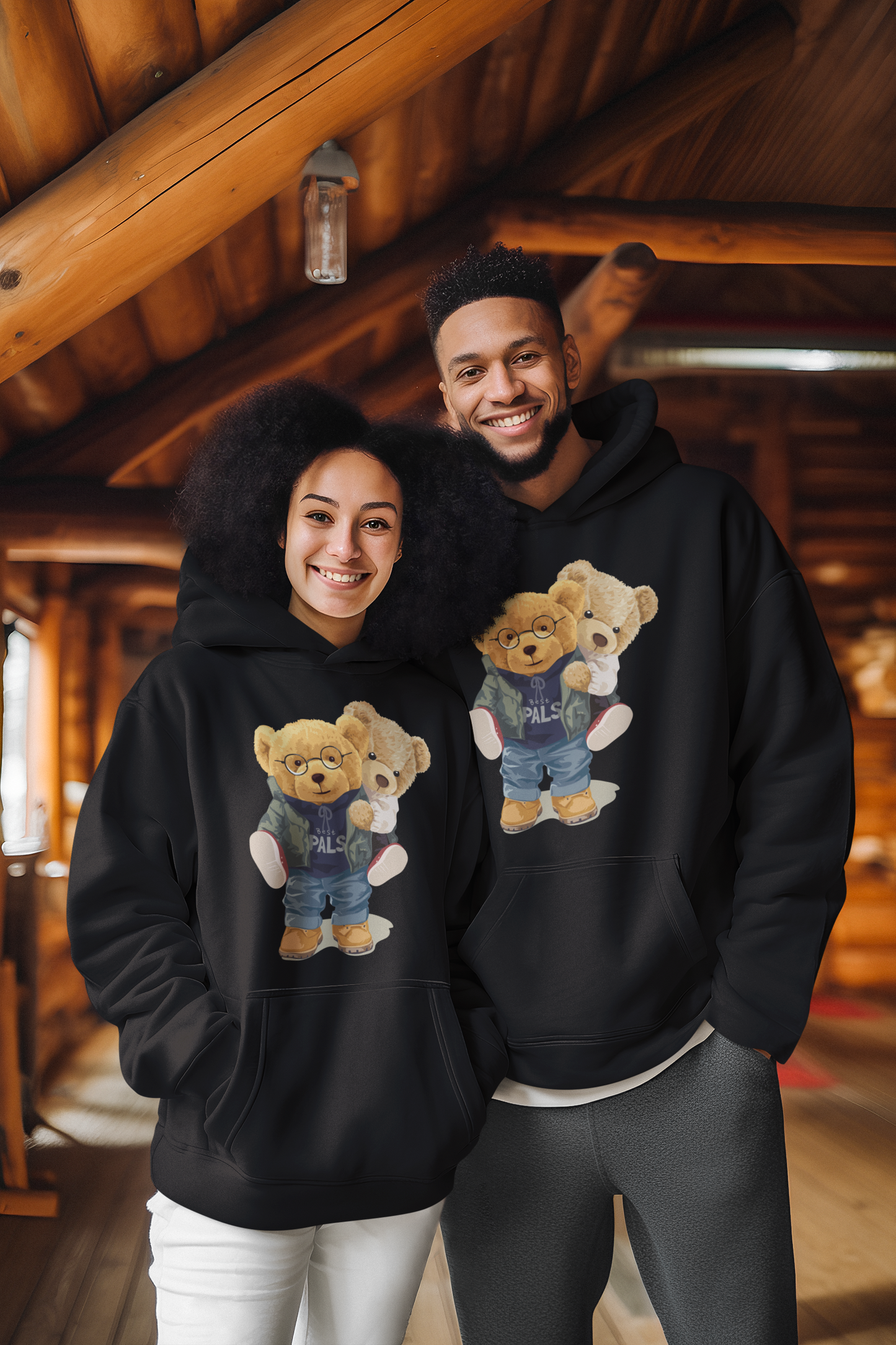 Best Pals Teddy Hoodie