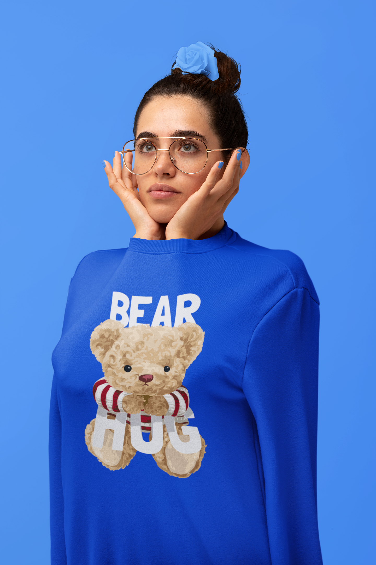 Bear Hug Teddy Sweatshirt