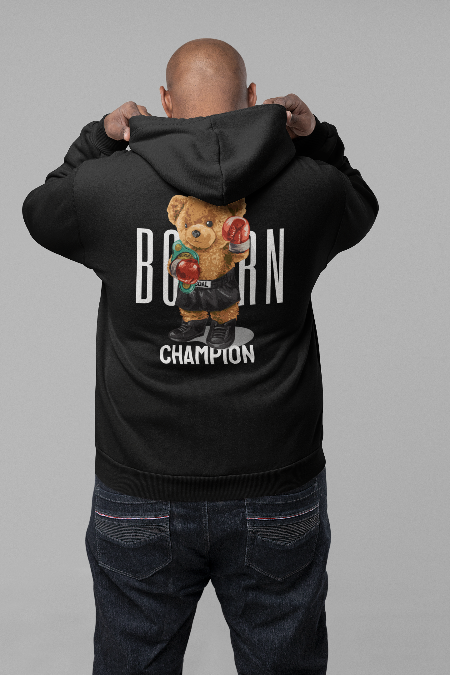 Born Champion Teddy Hoodie