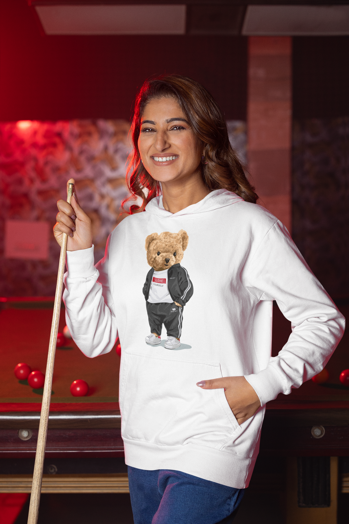 Love Yourself Teddy Hoodie