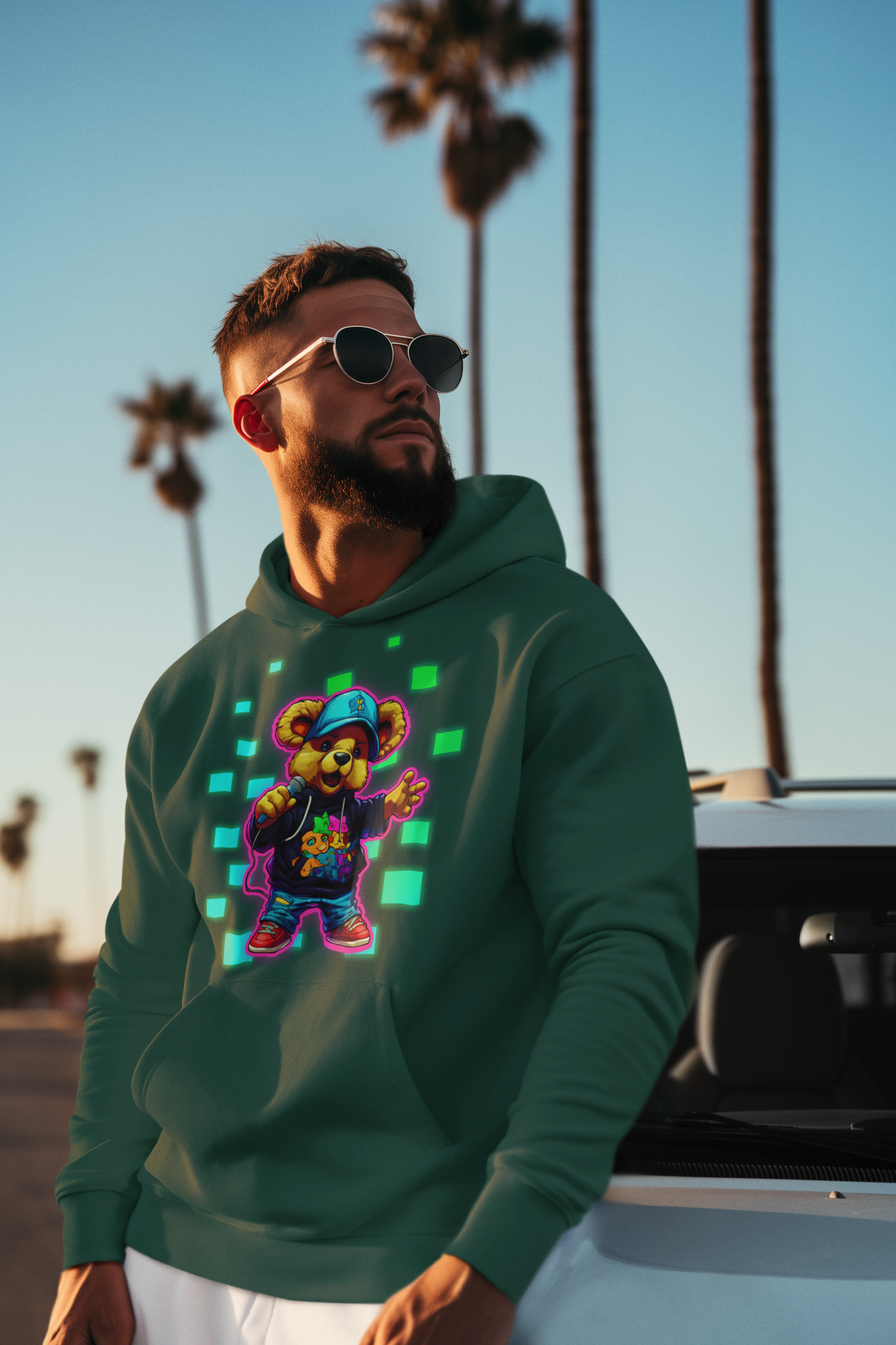 Mc Teddy Singing Hoodie