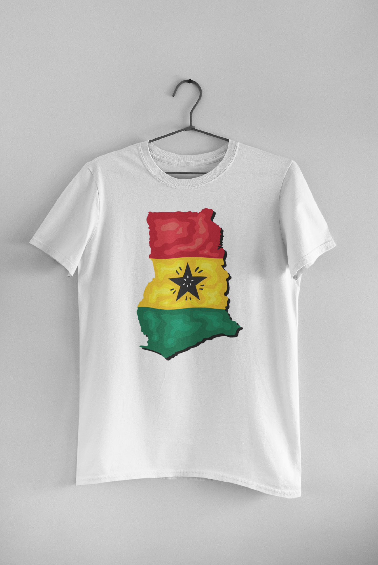 Women's Ghana Flag Tee
