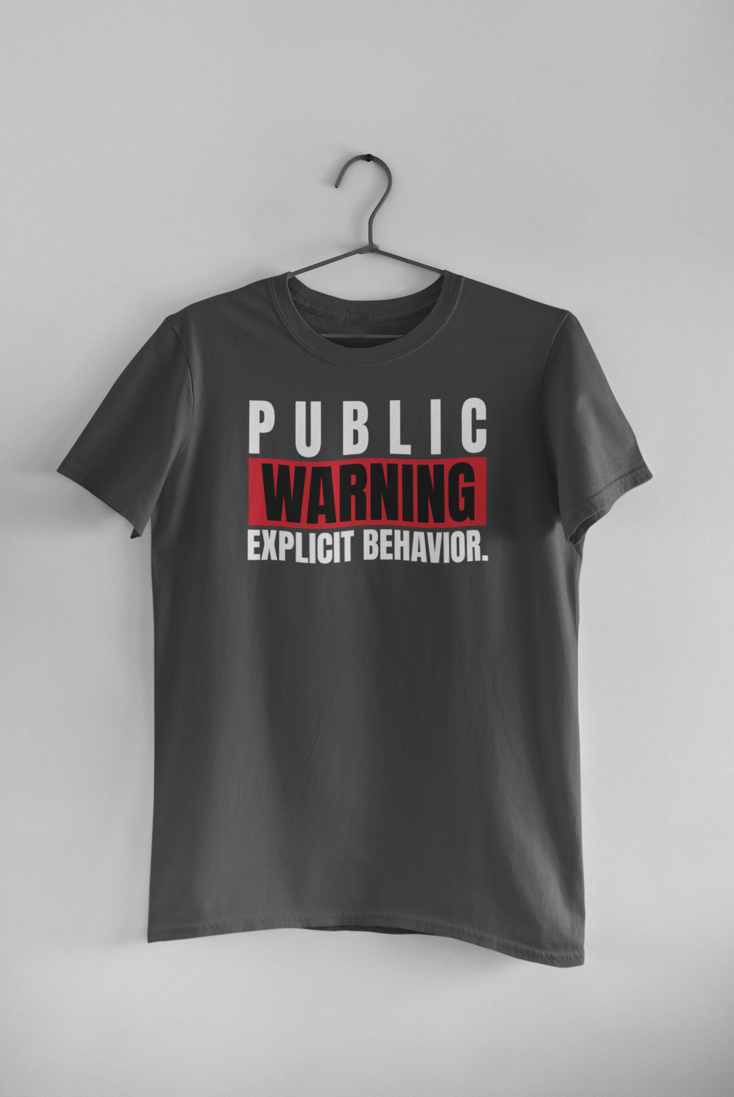 Women's Public Warning Tee