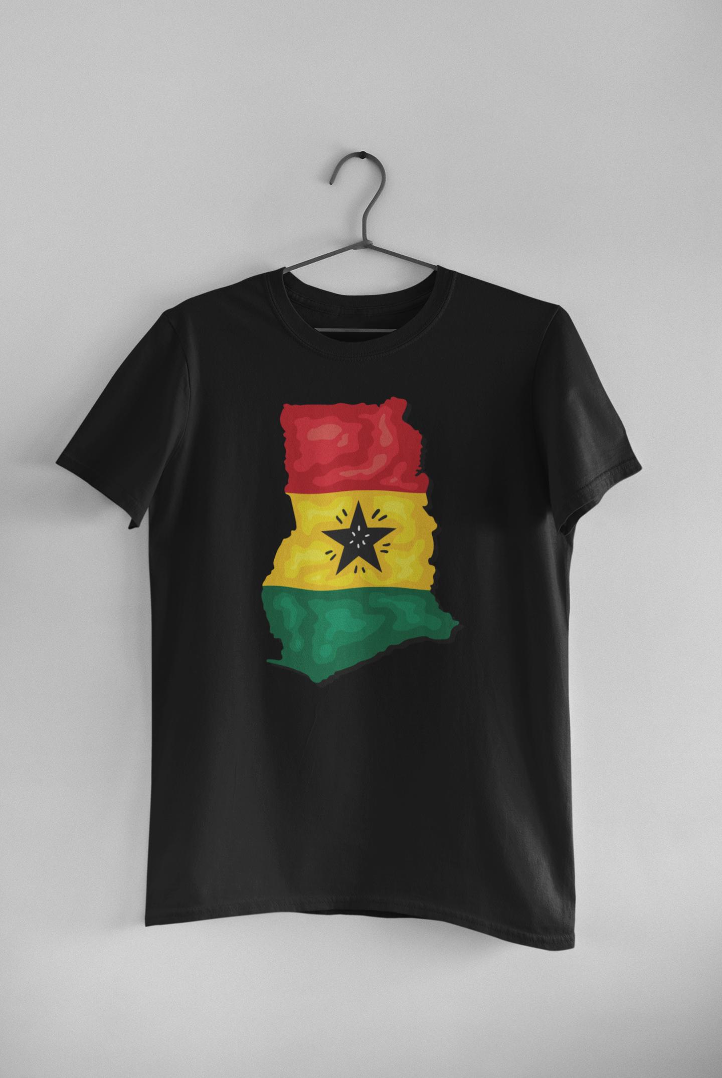 Men's Ghana Flag Tee