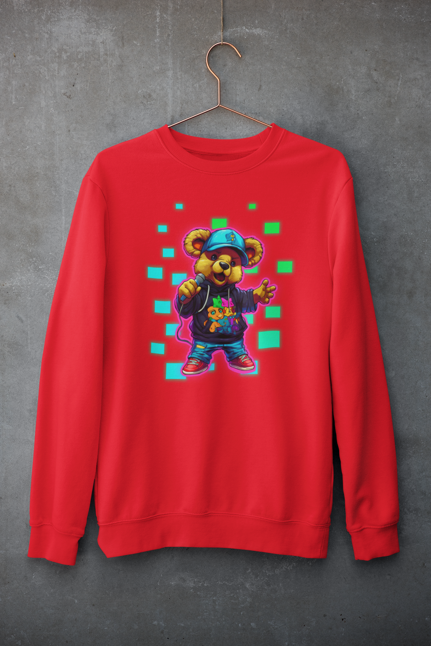 Mc Teddy Singing Sweatshirt