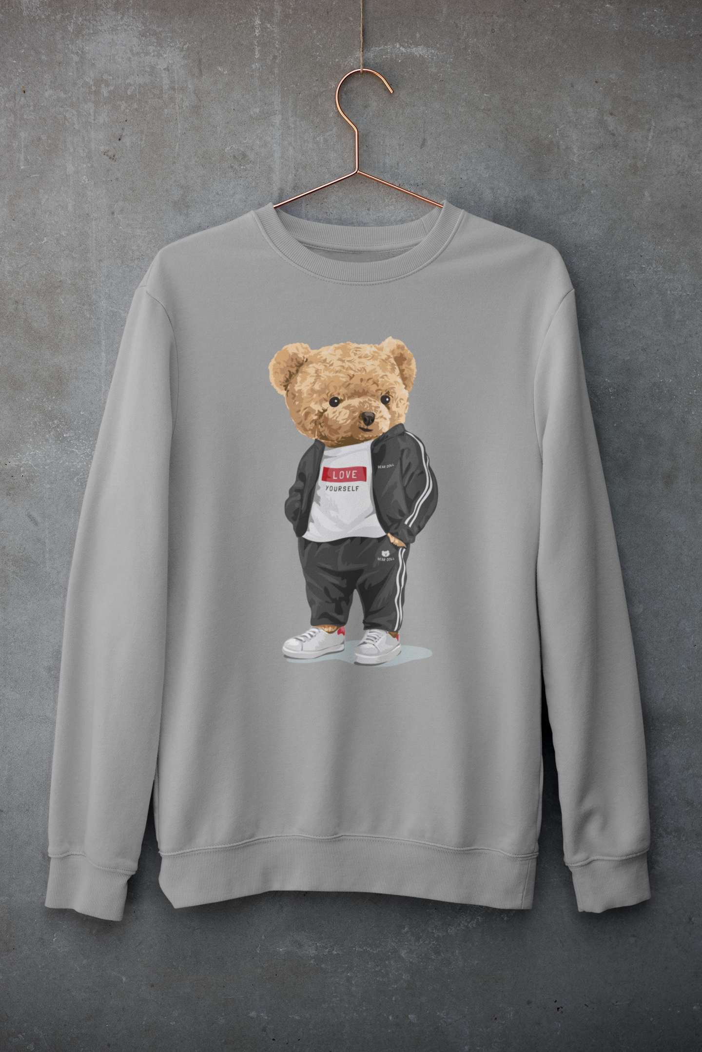 Love Yourself Teddy Sweatshirt
