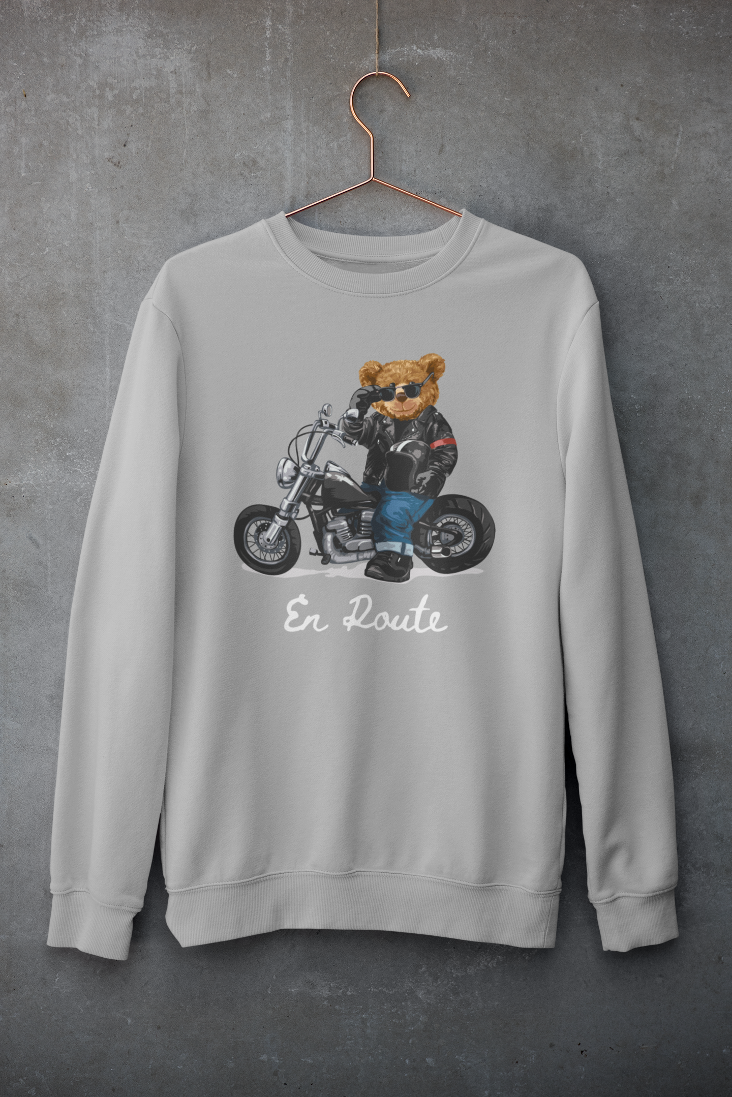 Biker Enroute Teddy Sweatshirt