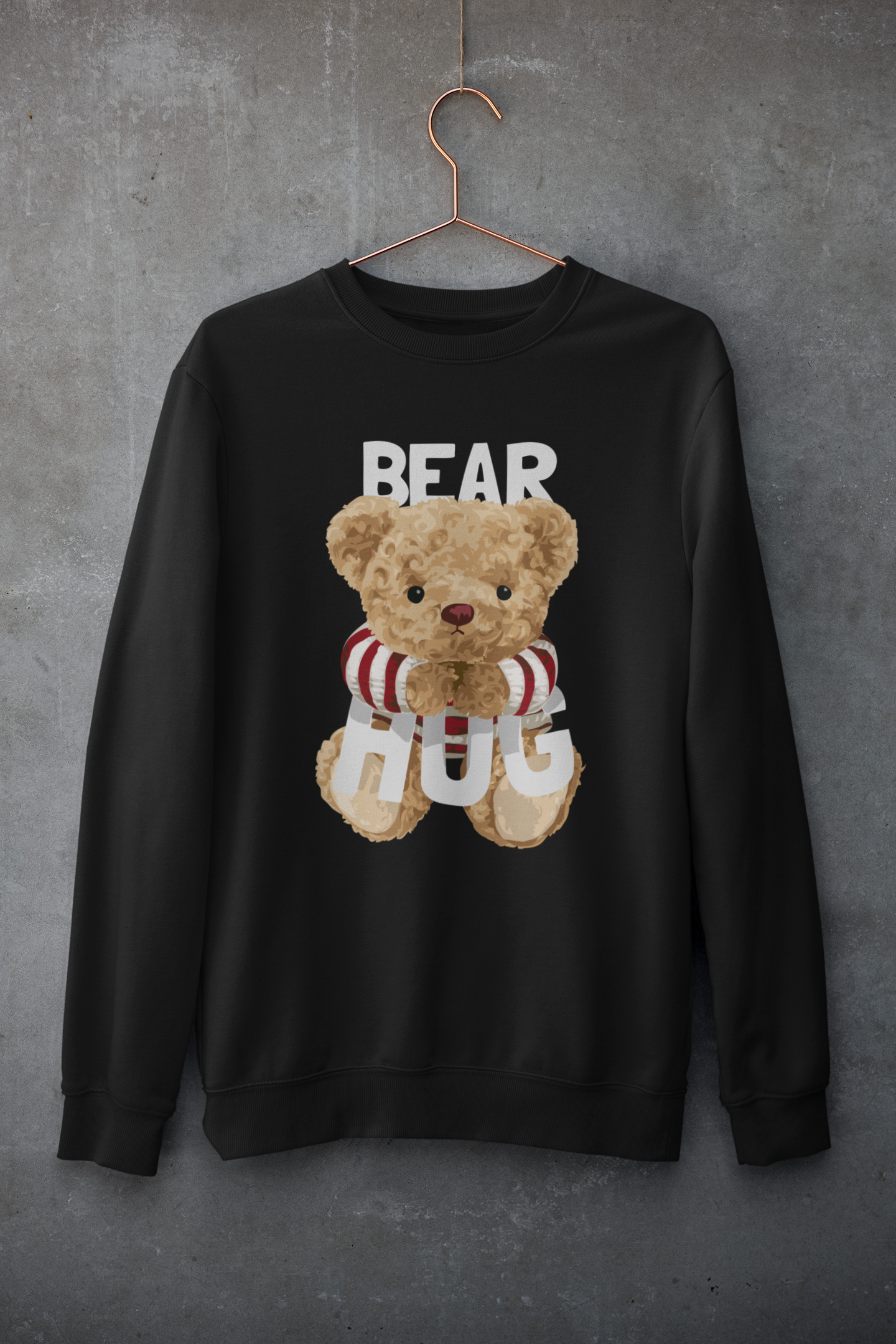 Bear Hug Teddy Sweatshirt