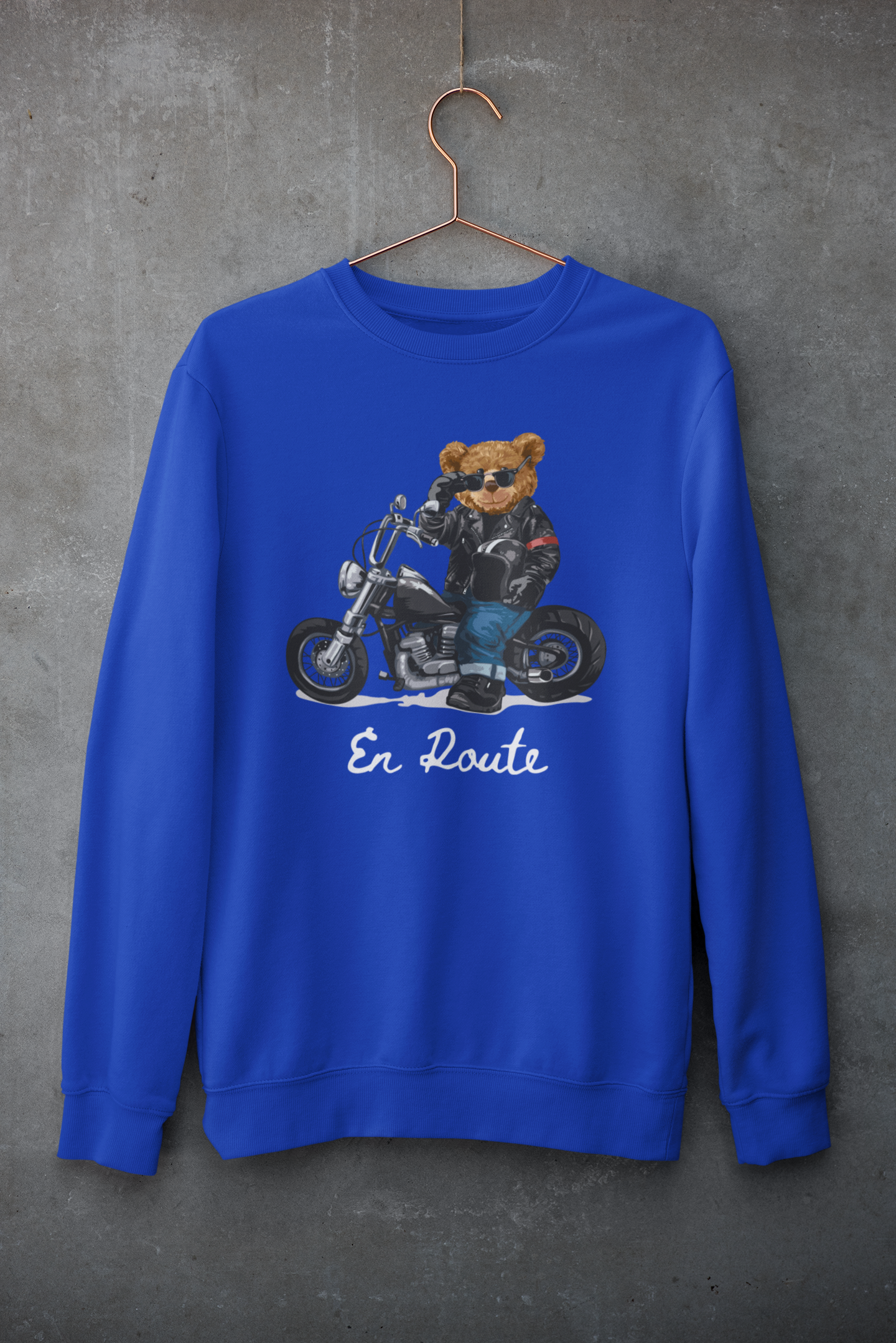 Biker Enroute Teddy Sweatshirt