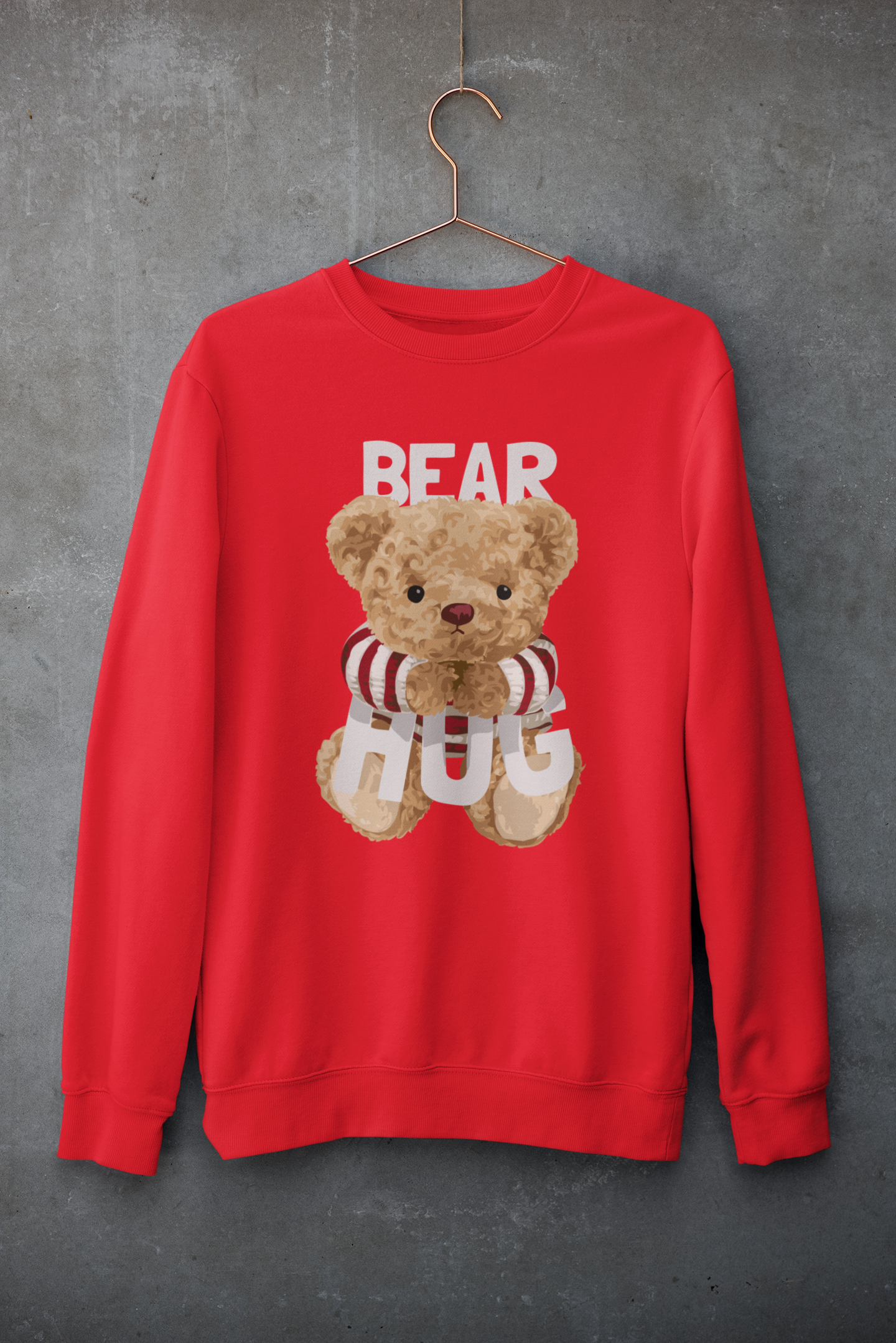 Bear Hug Teddy Sweatshirt