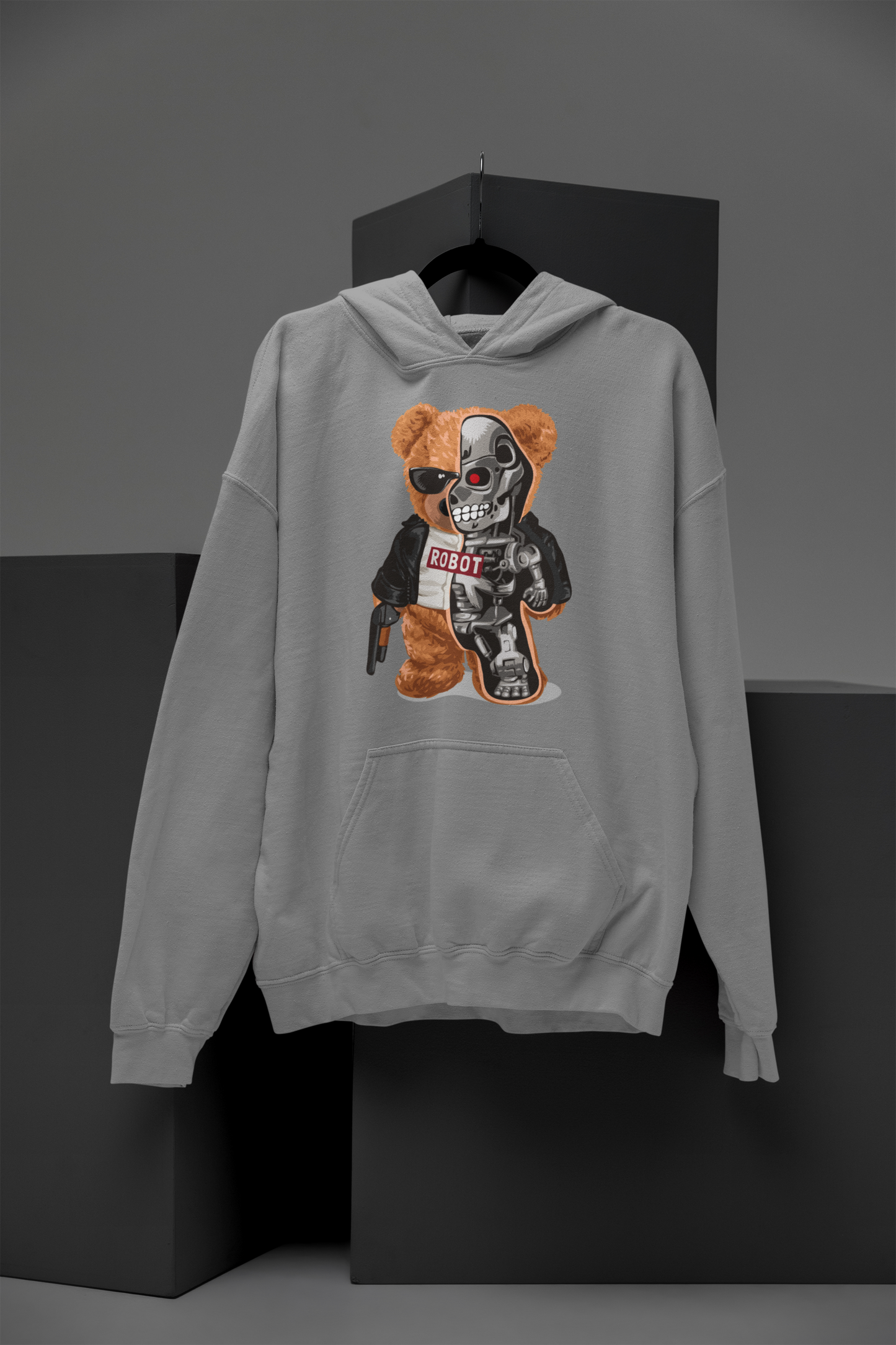 Robot Teddy Hoodie