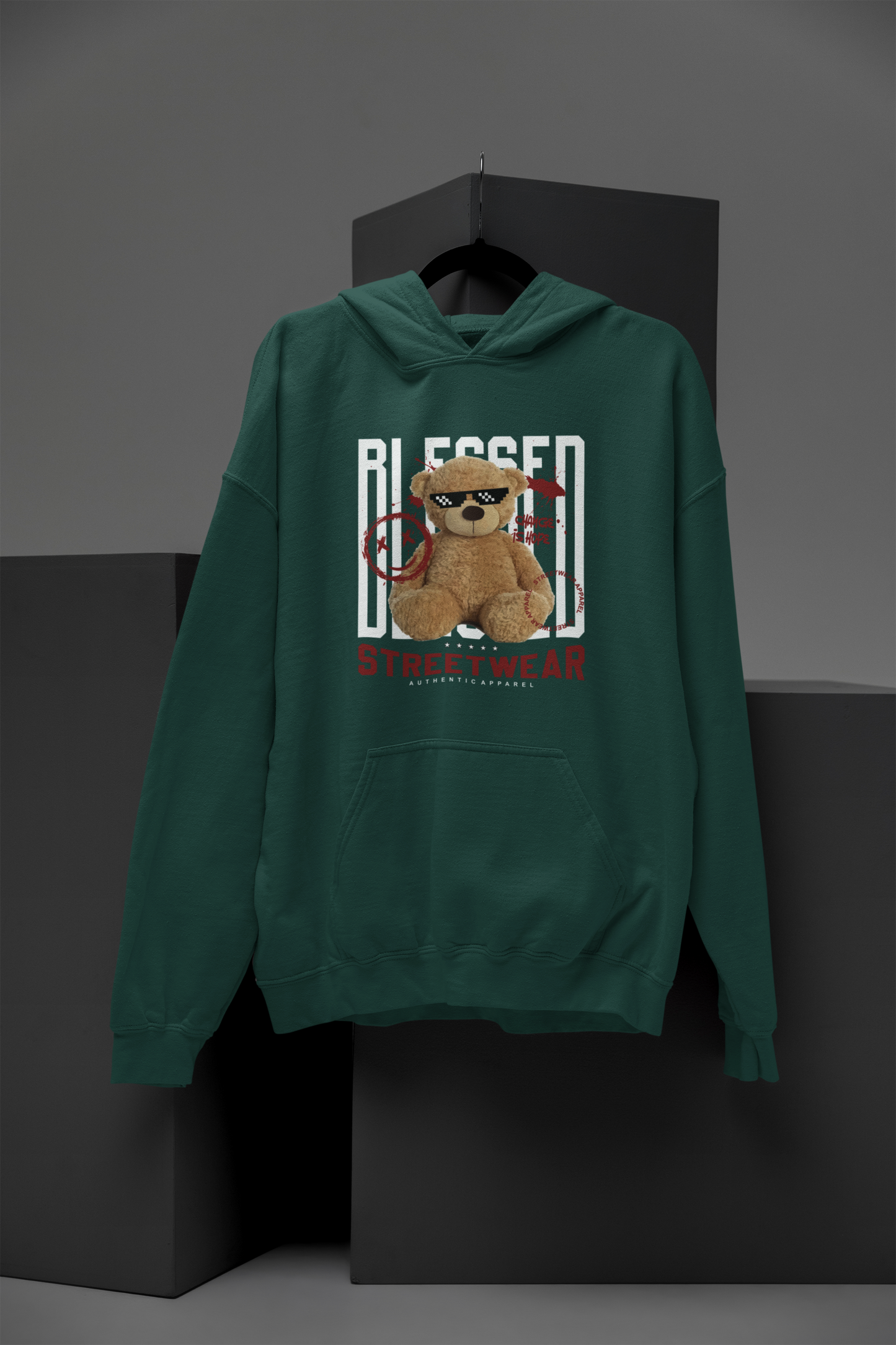 Blessed Streetwear Teddy Hoodie