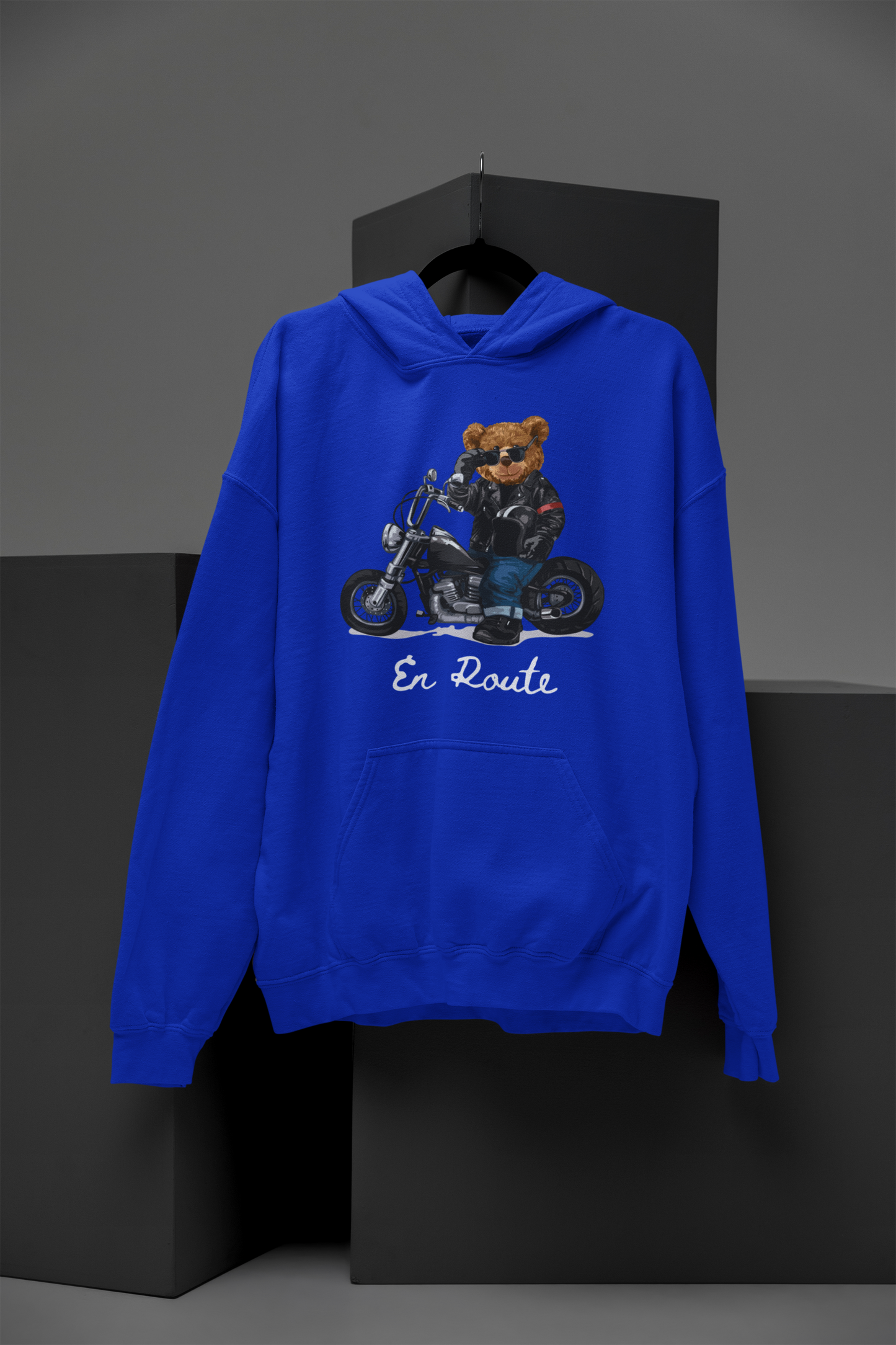 Biker Enroute Teddy Hoodie