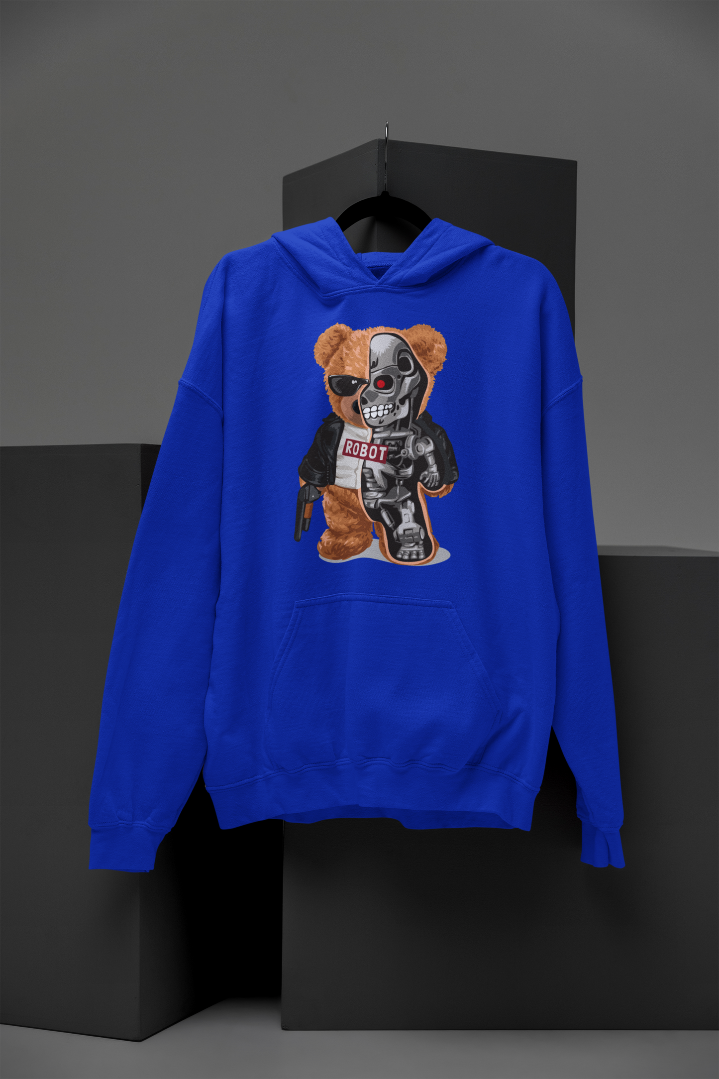 Robot Teddy Hoodie