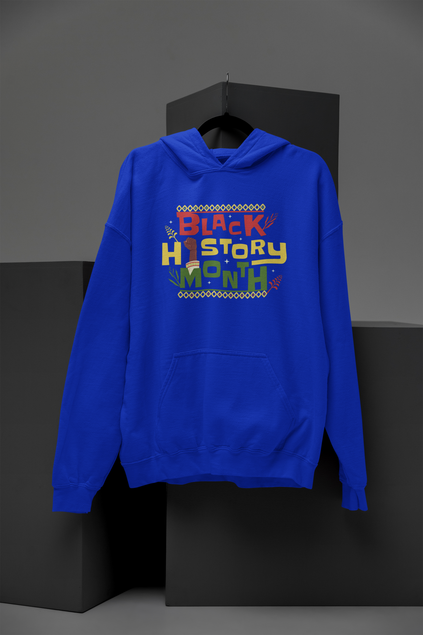 Black History Month With Hand Hoodie