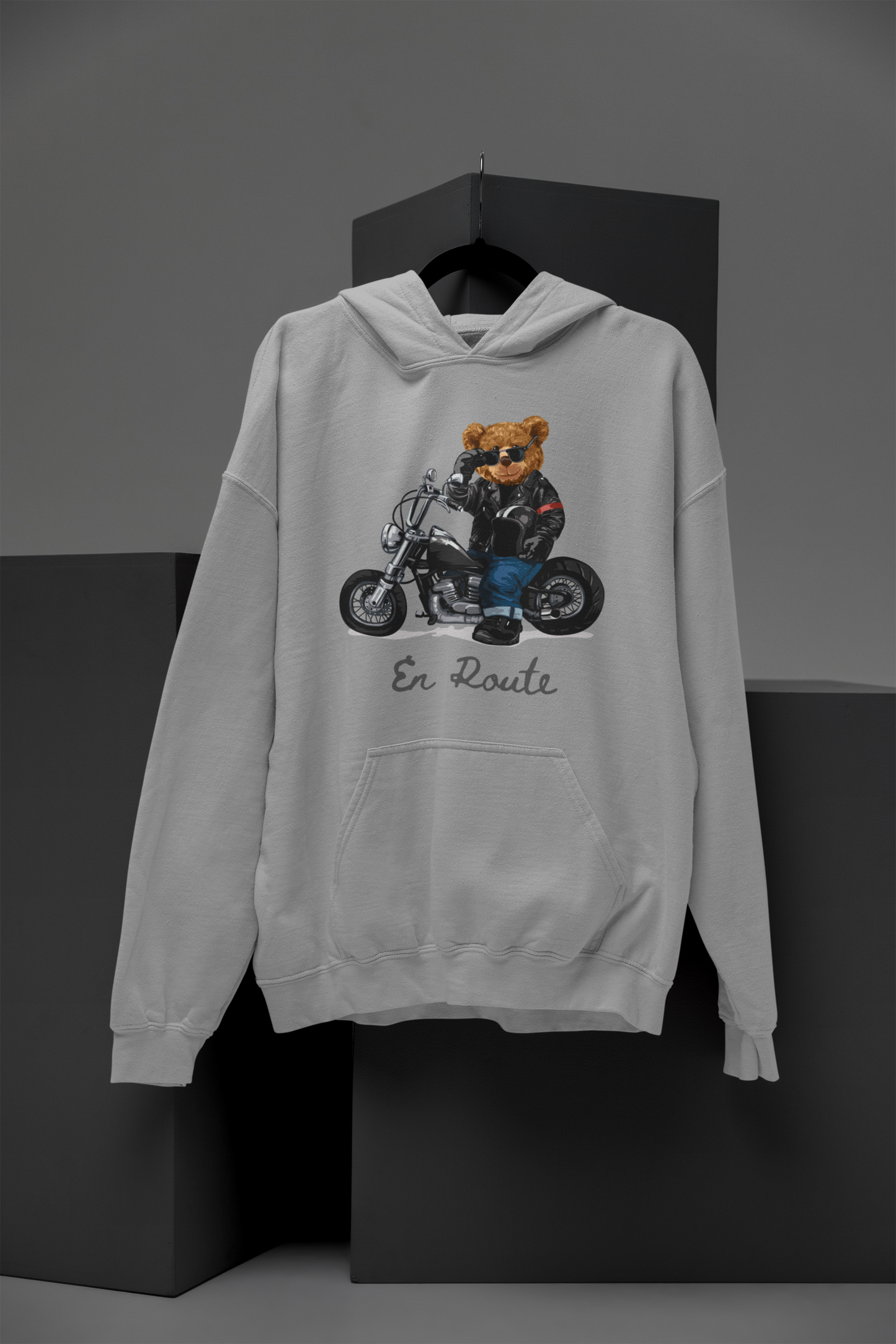 Biker Enroute Teddy Hoodie