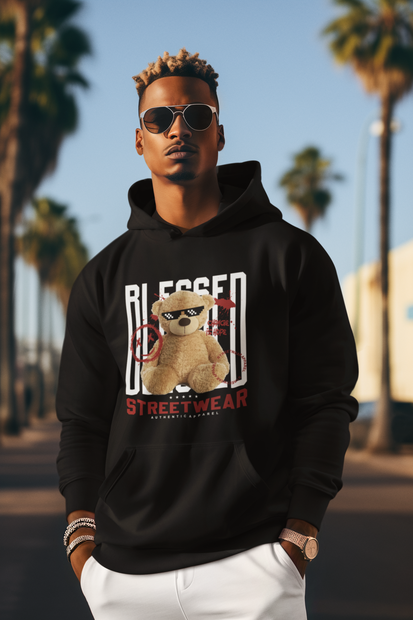 Blessed Streetwear Teddy Hoodie