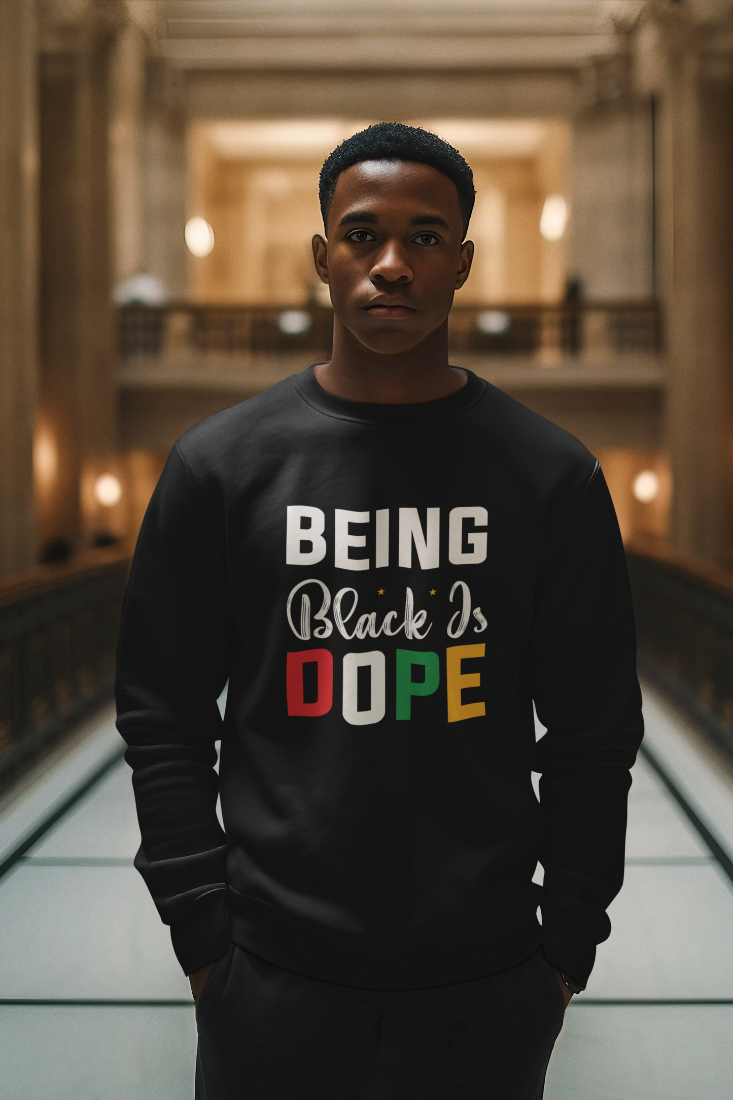 Being Black is Dope Sweatshirt