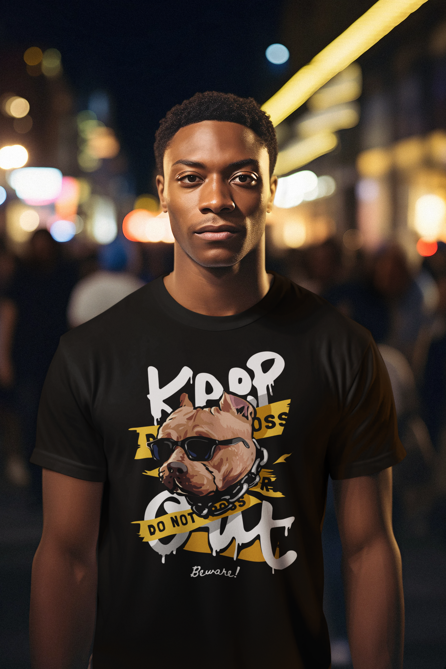 Do Not Cross The Dog Tee