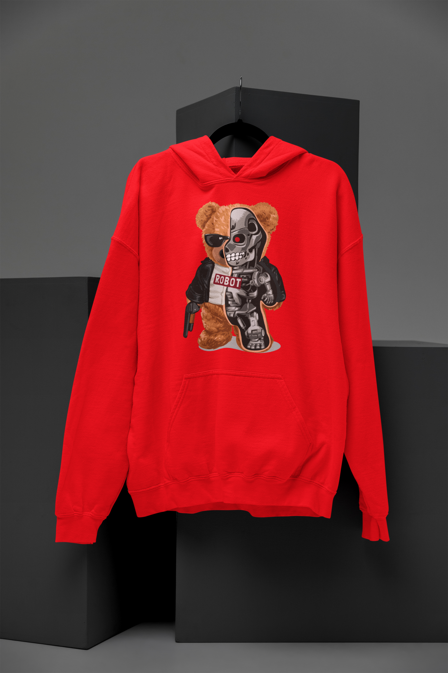 Robot Teddy Hoodie
