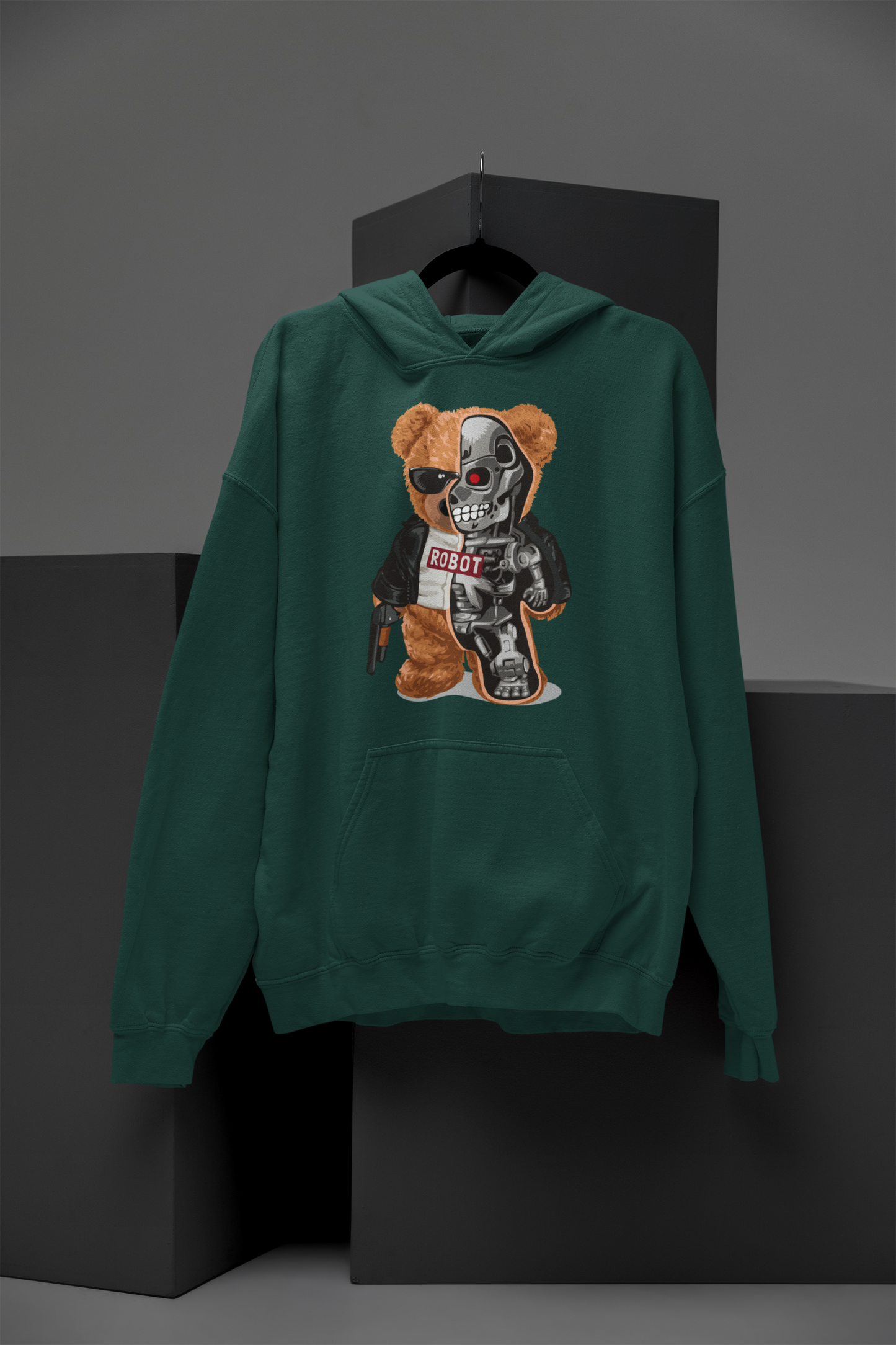 Robot Teddy Hoodie