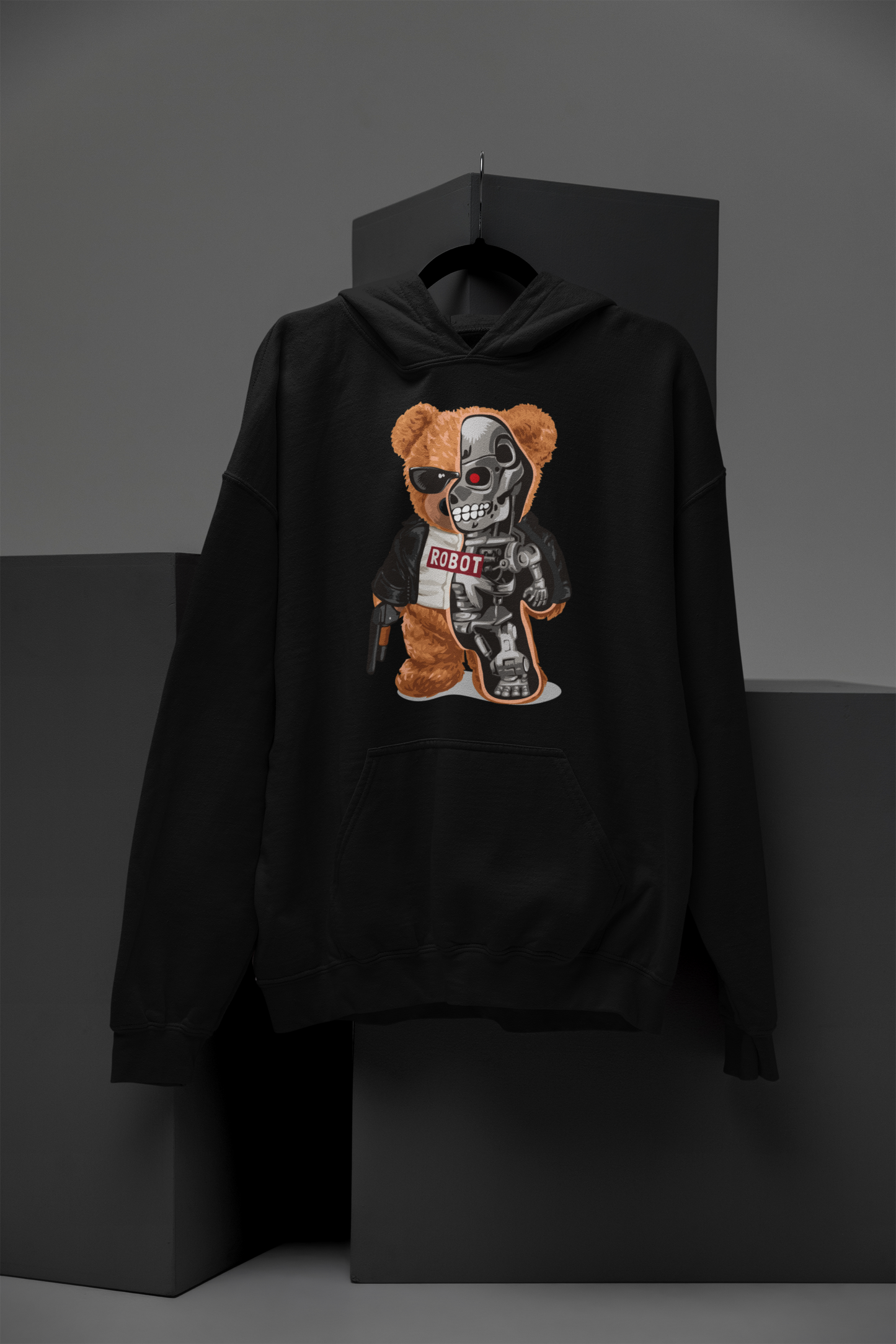 Robot Teddy Hoodie
