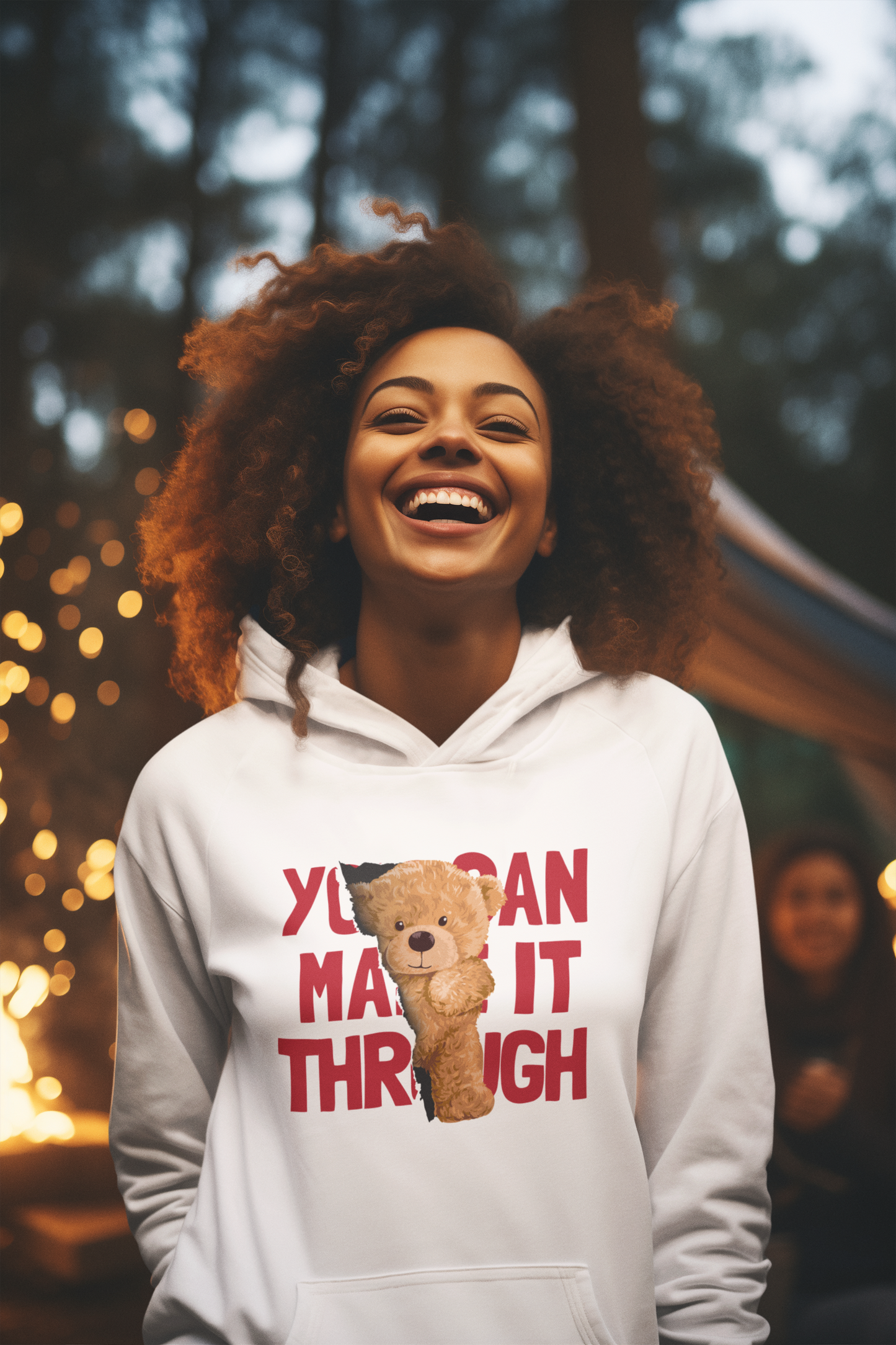 You Can Make It Through Teddy Hoodie